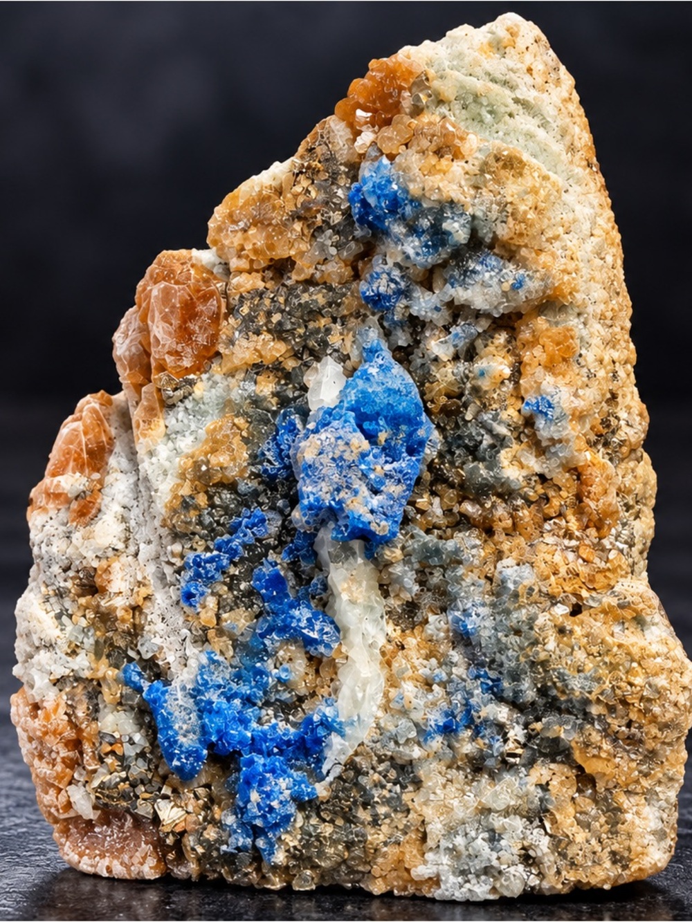 Afghanite w/ pyrite
